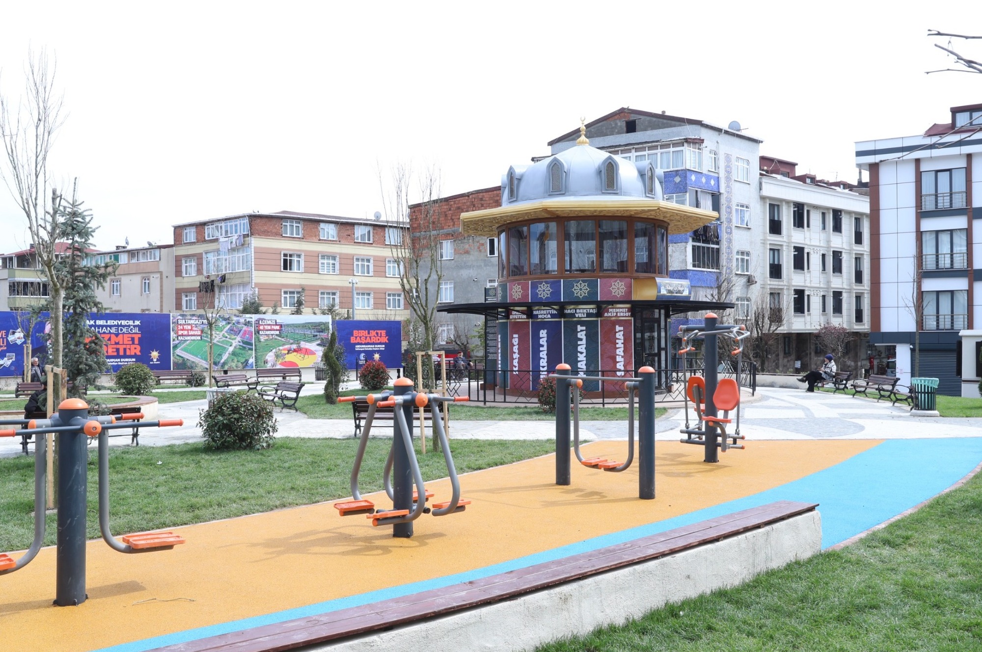 Başkan Abdurrahman Dursun, 50.Yıl mahallesine yeni bir park kazandırdı