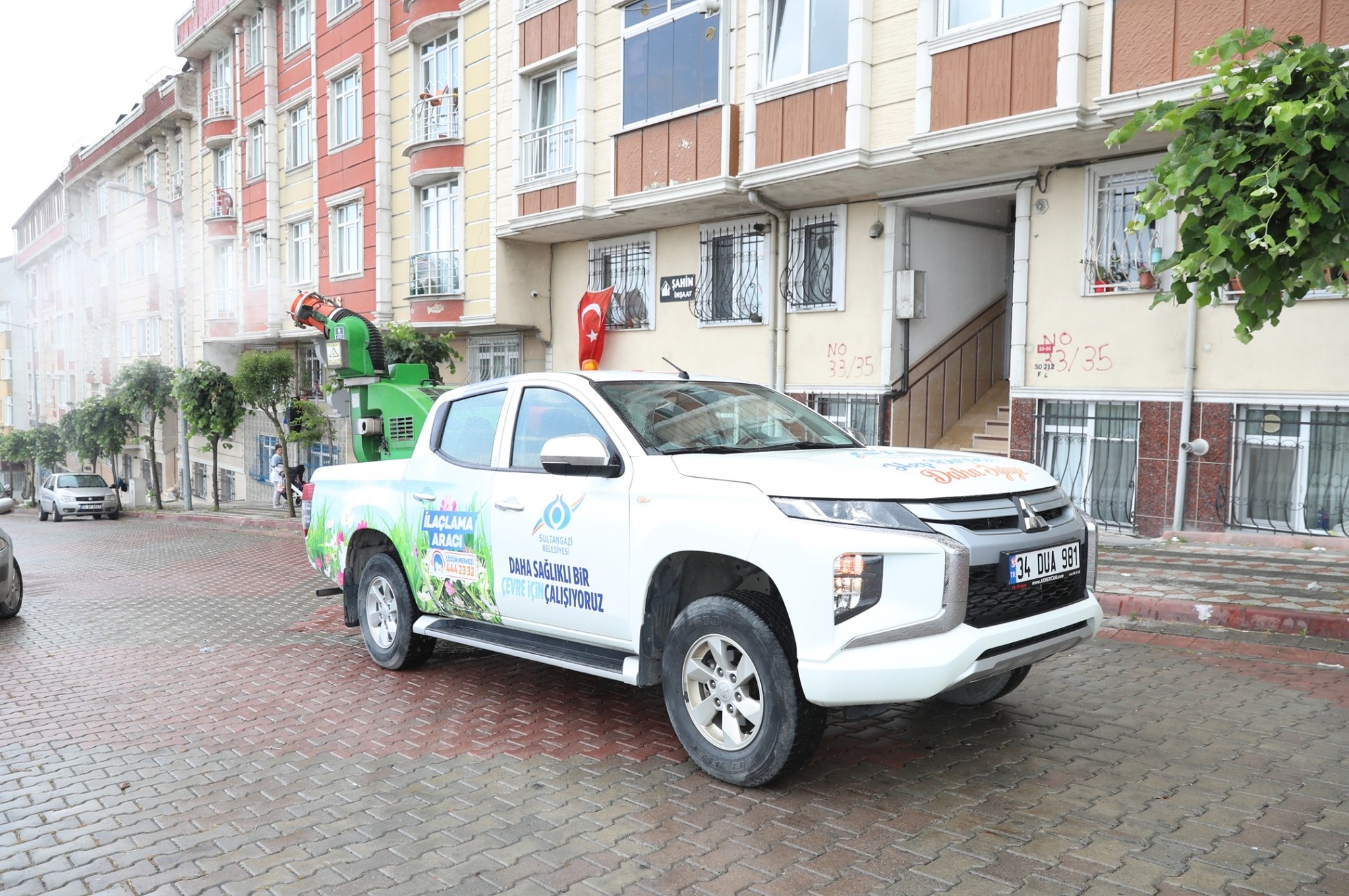 Sultangazi Belediyesi Haşerelerle Mücadeleyi Yoğun Şekilde Sürdürüyor